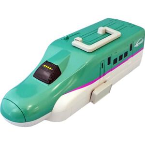 おでかけプラレール ケース E5系新幹線はやぶさ  クリスマス お菓子