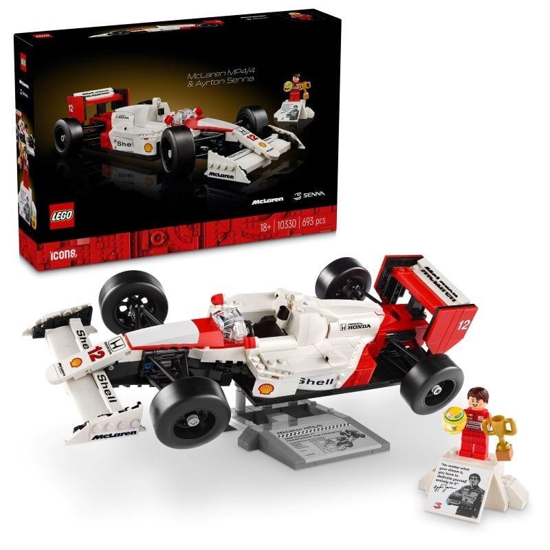 レゴ(LEGO) アイコン マクラーレン MP4/4 ＆アイルトン・セナ おもちゃ 
