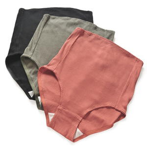 リブ編み 3枚組ショーツ(カーキ×L-LL) ベビーザらス限定