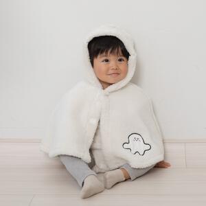 シナぷしゅ ボアフリースフード付きポンチョ