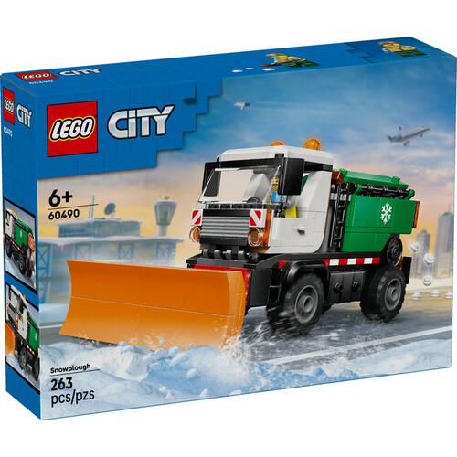 レゴ LEGO シティ 除雪車 60490｜おもちゃ 玩具 誕生日 プレゼント ブロック 6歳 7歳 8歳