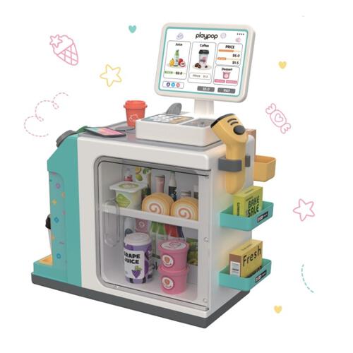 たのしいお店やさん♪ コンビニレジセット トイザらス限定 クリスマスプレゼント 3歳 4歳 5歳