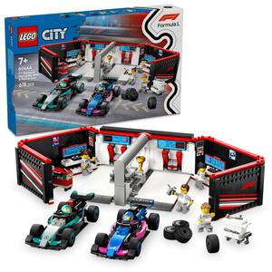 【オンライン限定価格】レゴ LEGO シティ F1(R) Mercedes-AMG & Alpine レースカーガレージ 60444｜誕生日 プレゼント ブロック 誕生日 7歳 8歳 9歳 小学生 乗り物 車 ミニカー
