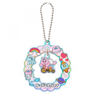 おぱんちゅうさぎ ゆらゆらアクリルキーホルダー おぱんちゅうさぎ(さんりんしゃ)