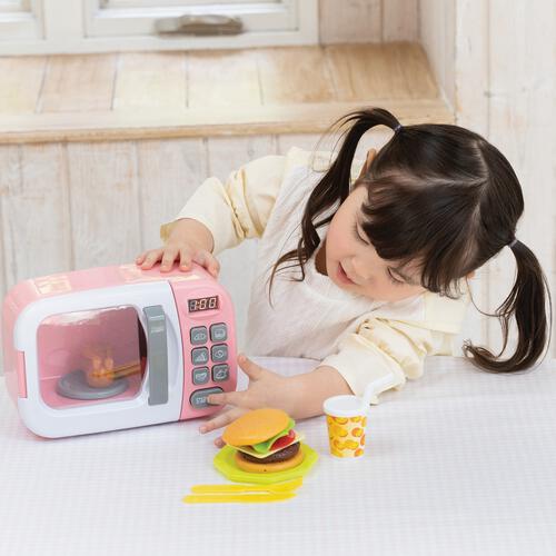 くるくるまわるよ クッキングレンジ ピンク トイザらス限定