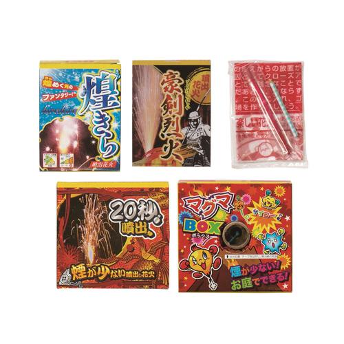 4人で30分遊べる 種類盛りだくさんバラエティー花火(打上花火入り)L 手持ち花火210本【オンライン限定】家庭用花火セット 花火詰め合わせ【メーカー直送】