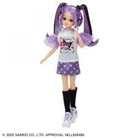 リカちゃん 人形 クールなクロミ リカちゃん DX カジュアル＆パープルワンピセット
