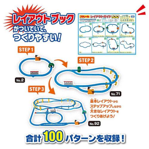 プラレール 100のレイアウトがつくれる！ドリームレールキット