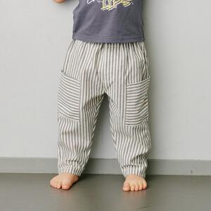 sophitica ストライプ パンツ グレー×90cm