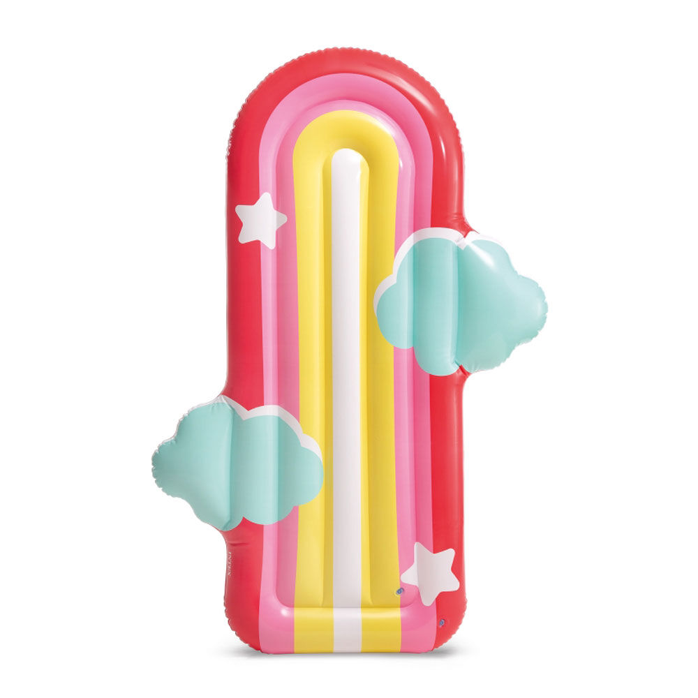 インテックス INTEX レインボー フロート 183×132cm 大人 可愛い