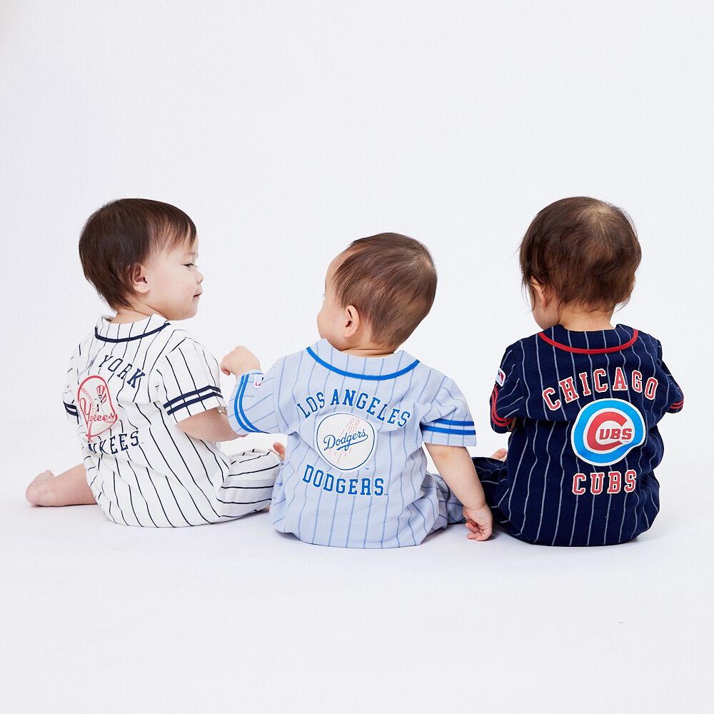 MLB ユニフォーム風ロンパース ドジャース 70cm | マタニティ・ベビー