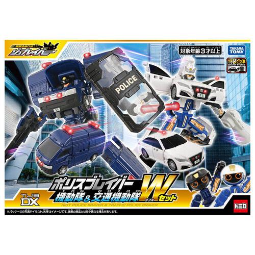 【予約受付商品】トミカ ジョブレイバー TJBDX ポリスブレイバー 機動隊＆交通機動隊 Wセット【出荷予定日：2026年3月21日】