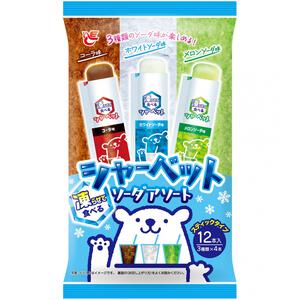 12本 凍らせて食べるスティックシャーベット ソーダアソート お菓子