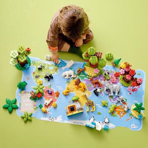 オンライン限定価格】レゴ(LEGO) デュプロ デュプロのまち 世界の 