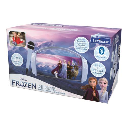 アナと雪の女王 ライトアップスピーカー＆マイク トイザらス限定 クリスマスプレゼント 6歳 7歳 8歳