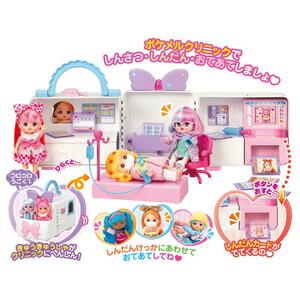 ポケットメルちゃん ひろげてあそぼ！カードでしんだん♪ ポケメルクリニック クリスマスプレゼント 3歳 4歳 5歳