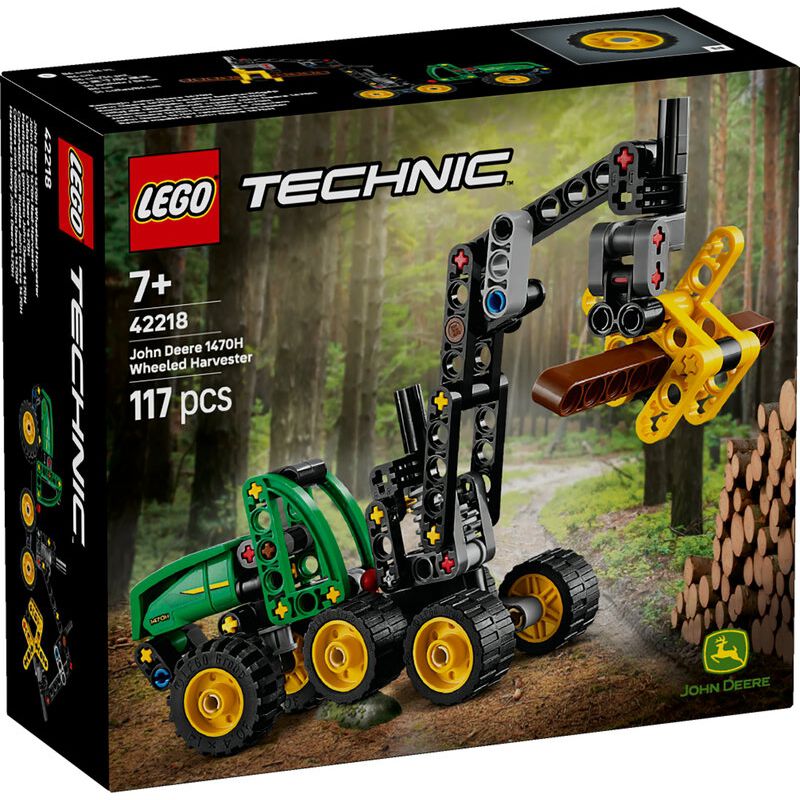 レゴ LEGO テクニック John Deere 1470H 車輪付きハーベスター 42218