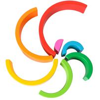 木製レインボースタッカー トイザらス限定 クリスマスプレゼント 2歳 3歳 4歳