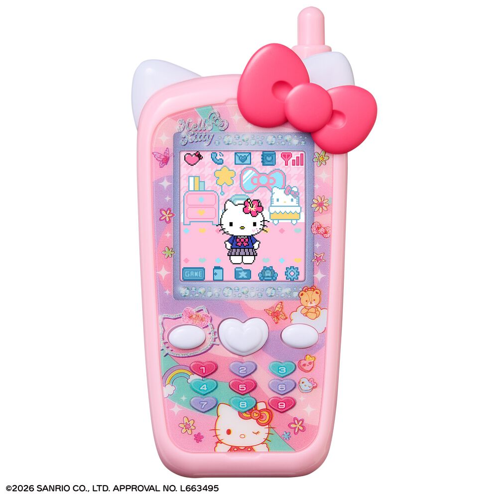 ずっと×2なかよしケータイ サンリオキャラクターズ HELLO KITTY Ver