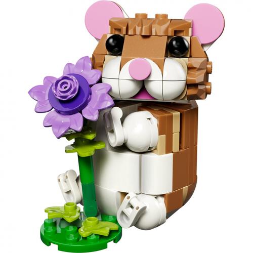 レゴ LEGO クリエイター お花だいすき ちびっこハムちゃん 31376｜おもちゃ 玩具 誕生日 プレゼント ブロック 7歳 8歳 9歳