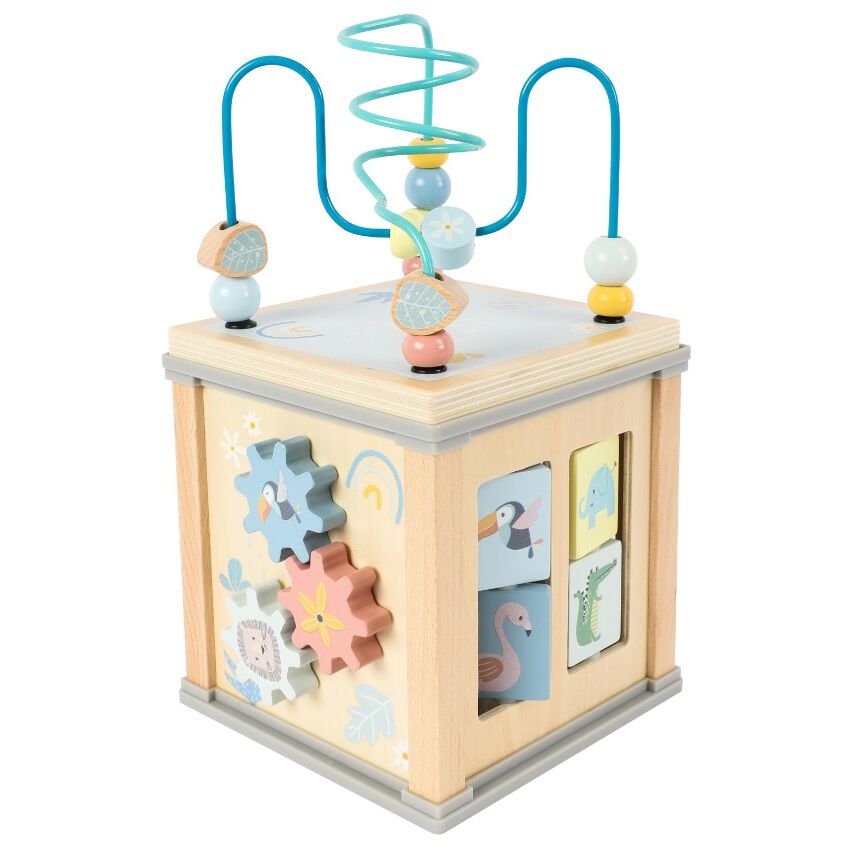 木製ミニ アクティビティ キューブ トイザらス限定 2歳 3歳 4歳