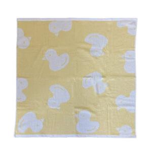 正方形湯上りタオル アヒル柄( ベビーザらス限定