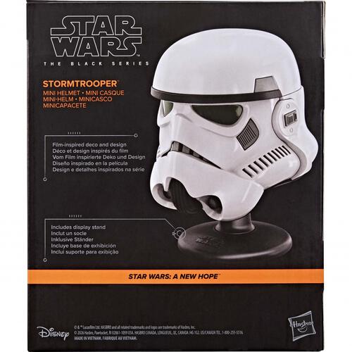【予約受付商品】スター・ウォーズ ブラックシリーズ スター・ウォーズ エピソード4 新たなる希望 ストームトルーパー ミニヘルメット【出荷予定日：2026年7月10日】