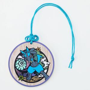 ポケモン 丸型ラゲッジタグ ルカリオ