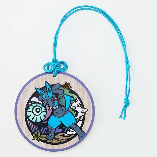 ポケモン 丸型ラゲッジタグ ルカリオ