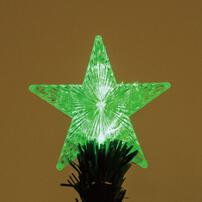 クリスマスツリー 150cm 小さく分割ファイバーツリー LED おしゃれ 北欧 簡単収納 トイザらス限定