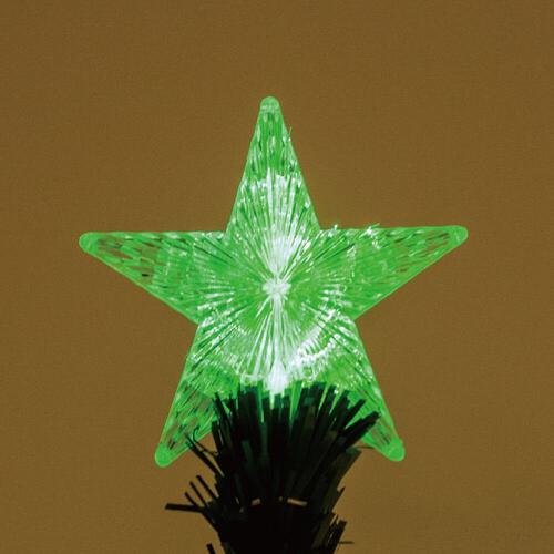 クリスマスツリー 150cm 小さく分割ファイバーツリー LED おしゃれ 北欧 簡単収納 トイザらス限定