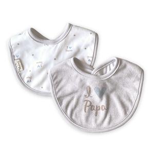 I love papa&mama アイラブパパママ  パパ 2Pスタイ ライトパステルグレー