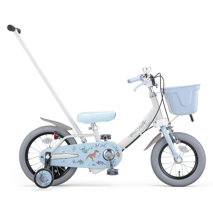 美品 子供用自転車 14インチ 身長95-114cm 叩き込ま カゴ付 定価2万 