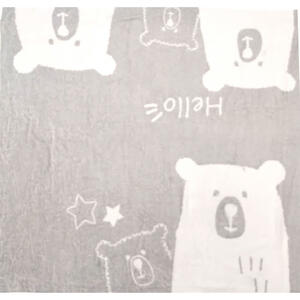 正方形湯上りタオル クマ柄 ベビーザらス限定