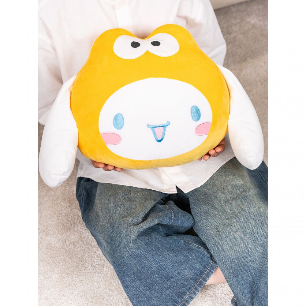 サンリオキャラクターズ ダイナソー フェイス型ぬいぐるみ