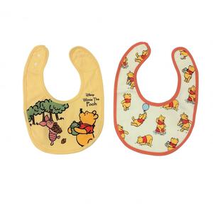 ディズニー 丸型スタイ 2枚組 総柄 プー ベビーザらス限定