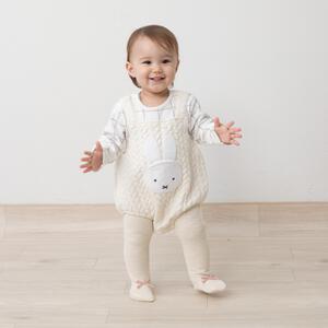 miffy ミッフィー 長袖ボティスーツ サロペット風 ナチュラル×70cmベビーザらス限定