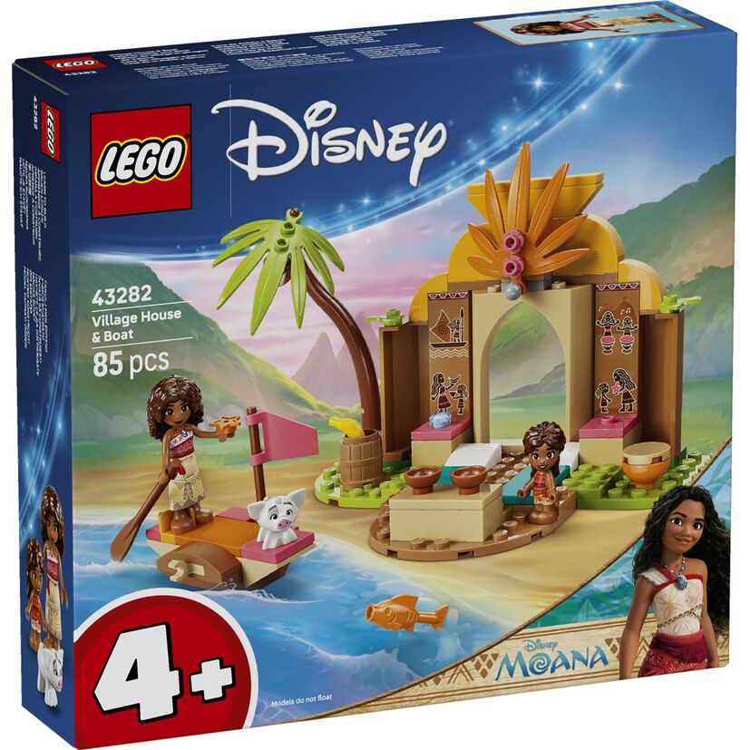 2026年6月1日発売】レゴ LEGO ディズニープリンセス 村のおうちと小ぶ