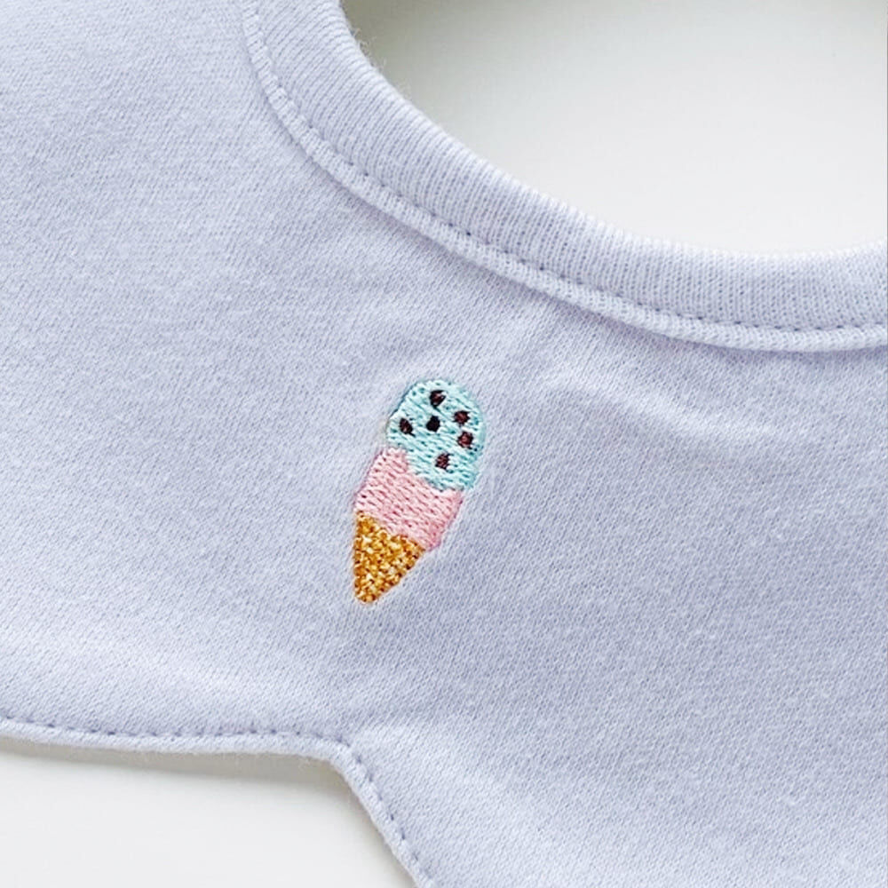 360度スタイ 2枚組 アイス×ワンポイント (アイス×フリー) ベビーザらス