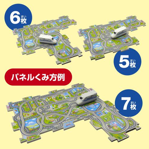 パネルワールド 走る！新幹線N700S 子ども向け 3歳 知育 パズル 組み立て プレゼント おもちゃ クリスマスプレゼント
