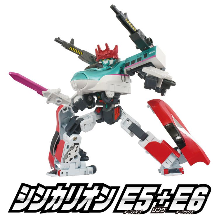 予約受付商品】SGX シンカリオン E5はやぶさ＋E6こまち リンク合体