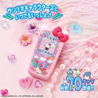 【2026年4月11日発売予定】ずっと&times;2なかよしケータイ サンリオキャラクターズ HELLO KITTY Ver.