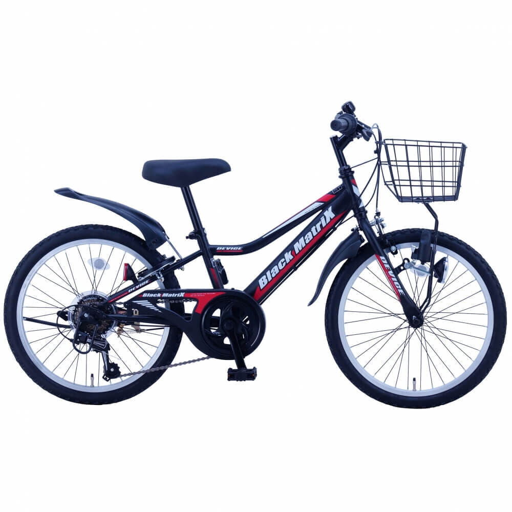 20インチ 身長115～130cm 子供用自転車 ブラック マトリックス