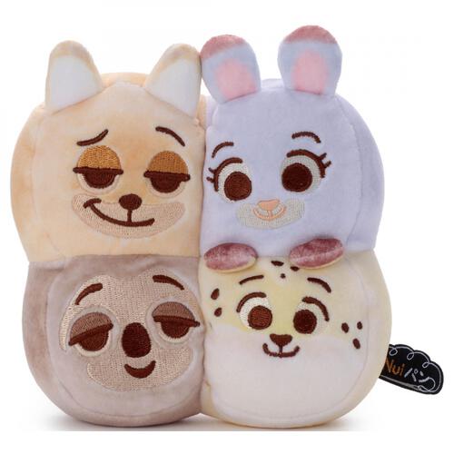 ディズニーキャラクター Nuiパン ぬいぐるみS ちぎりパン ニック・ジュディ・フラッシュ・クロウハウザー クリスマスプレゼント 6歳 7歳 8歳