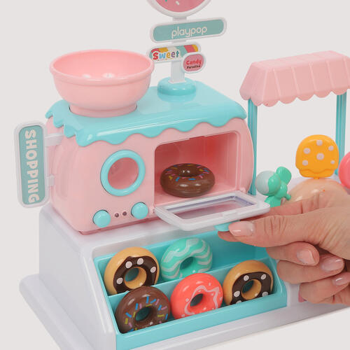 楽しいお店やさん♪ ミニドーナツ屋さん トイザらス限定  3歳 4歳 5歳 プレイポップ 誕生日 ギフト プレゼント