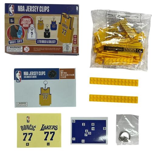 NBA 12CM JERSEY: KEYCHAIN ユニフォーム キーチェーン【種類ランダム】