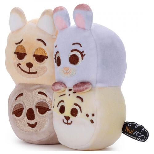 ディズニーキャラクター Nuiパン ぬいぐるみS ちぎりパン ニック・ジュディ・フラッシュ・クロウハウザー クリスマスプレゼント 6歳 7歳 8歳