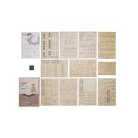 木製立体パズル つくるんです TGN02 五重塔 3D 組立キット インテリア 日本語説明書付き