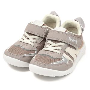 IFME イフミーライトキッズシューズ206311 ライトベージュ&times;16.5cm 