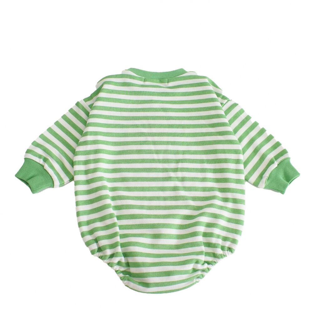 SANRIO サンリオ ケロケロケロッピ 長袖ダルマボディスーツ グリーン